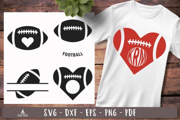 Download Football Monogram SVG Custom Designs - Custom designs Collection