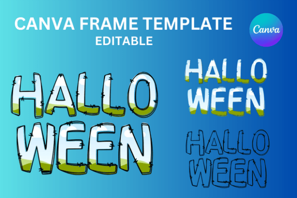 Download Halloween Custom Canva Frame Fall Letter - Custom canva frame Collection