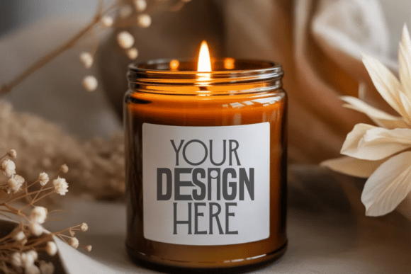 Download Printify Candle Mockup - Premium Resources