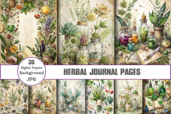 Download Herbal Journal Pages - Premium Resources
